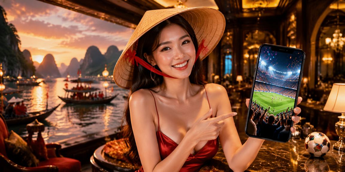 Người dùng Sài Gòn đăng ký tài khoản mới với nón lá truyền thống trong không khí hiện đại